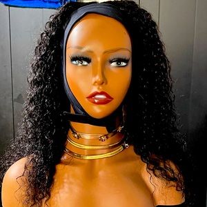 ⭐️⭐️⭐️100% HUMAN HAIR HEADBAND WIG!!!⭐️⭐️⭐️